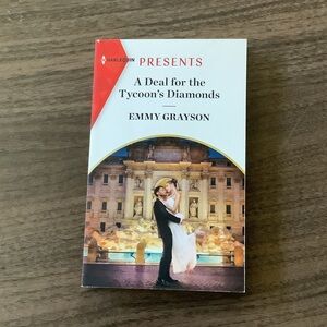 Harlequin Presents Romance Paperback - White & Red Cover